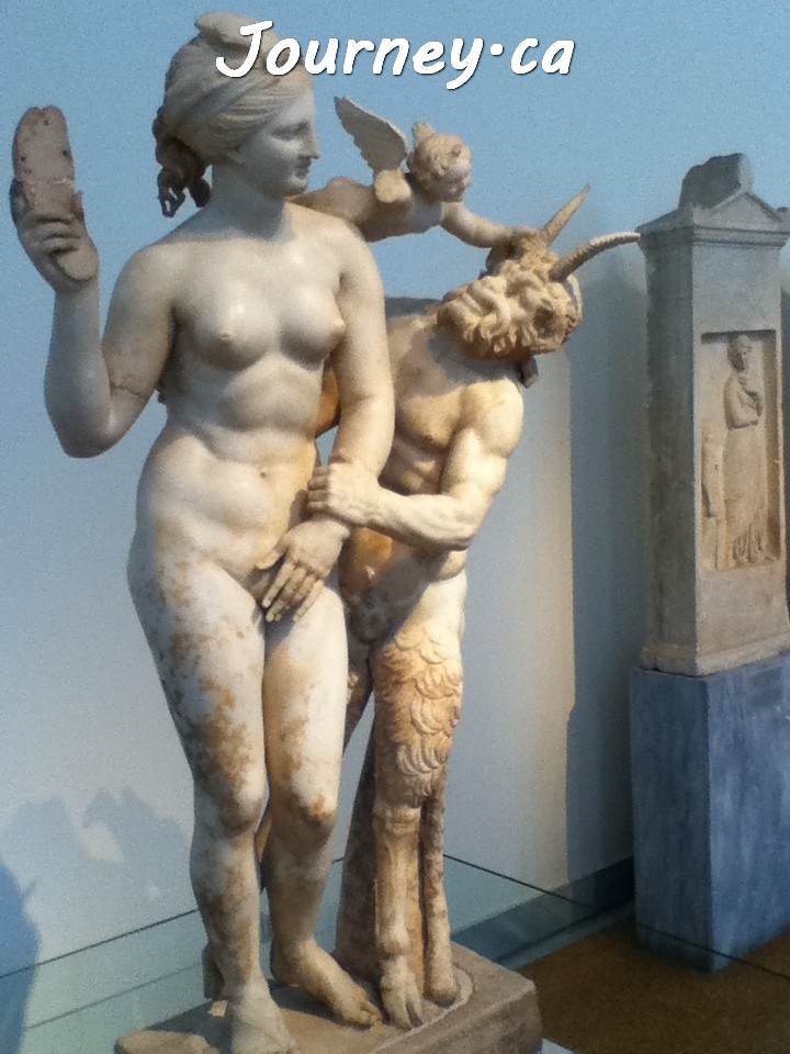 Aphrodite, Eros and Pan