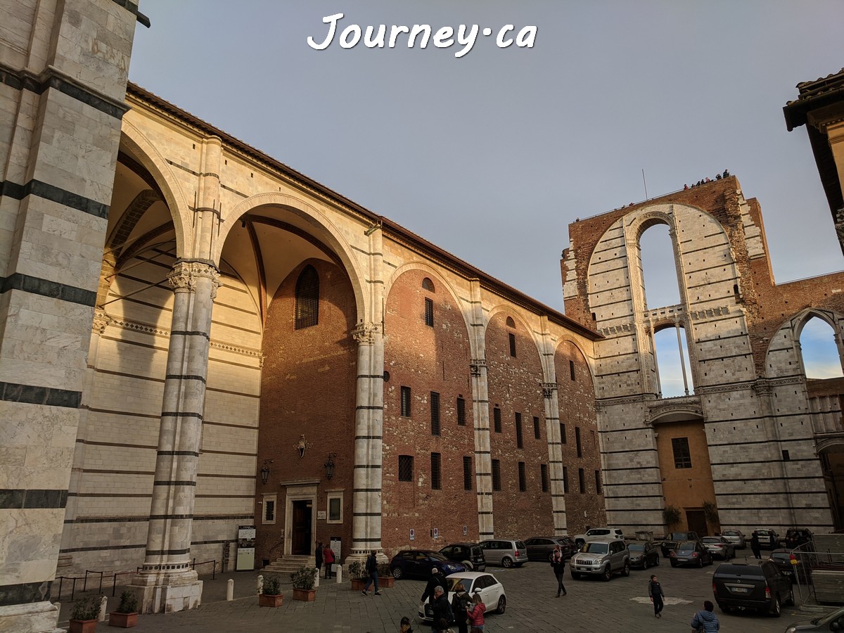New Cathedral's Unfinished Façade