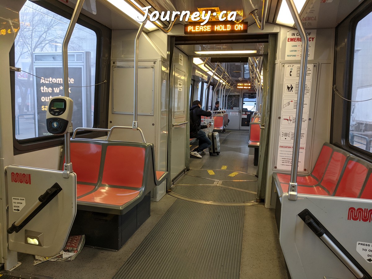 San Francisco Muni N Judah train