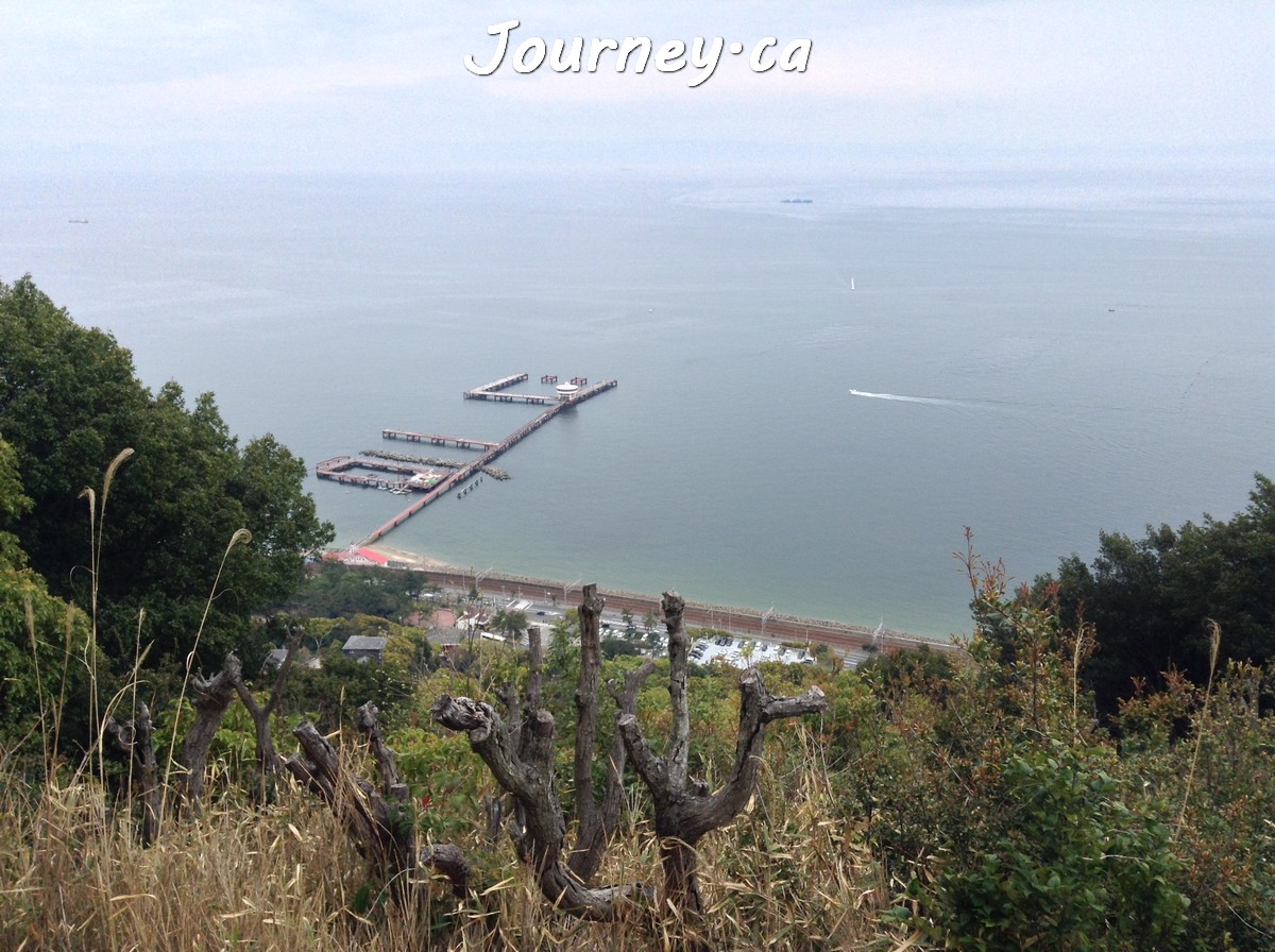 須磨浦公園-眺望須磨海釣公園