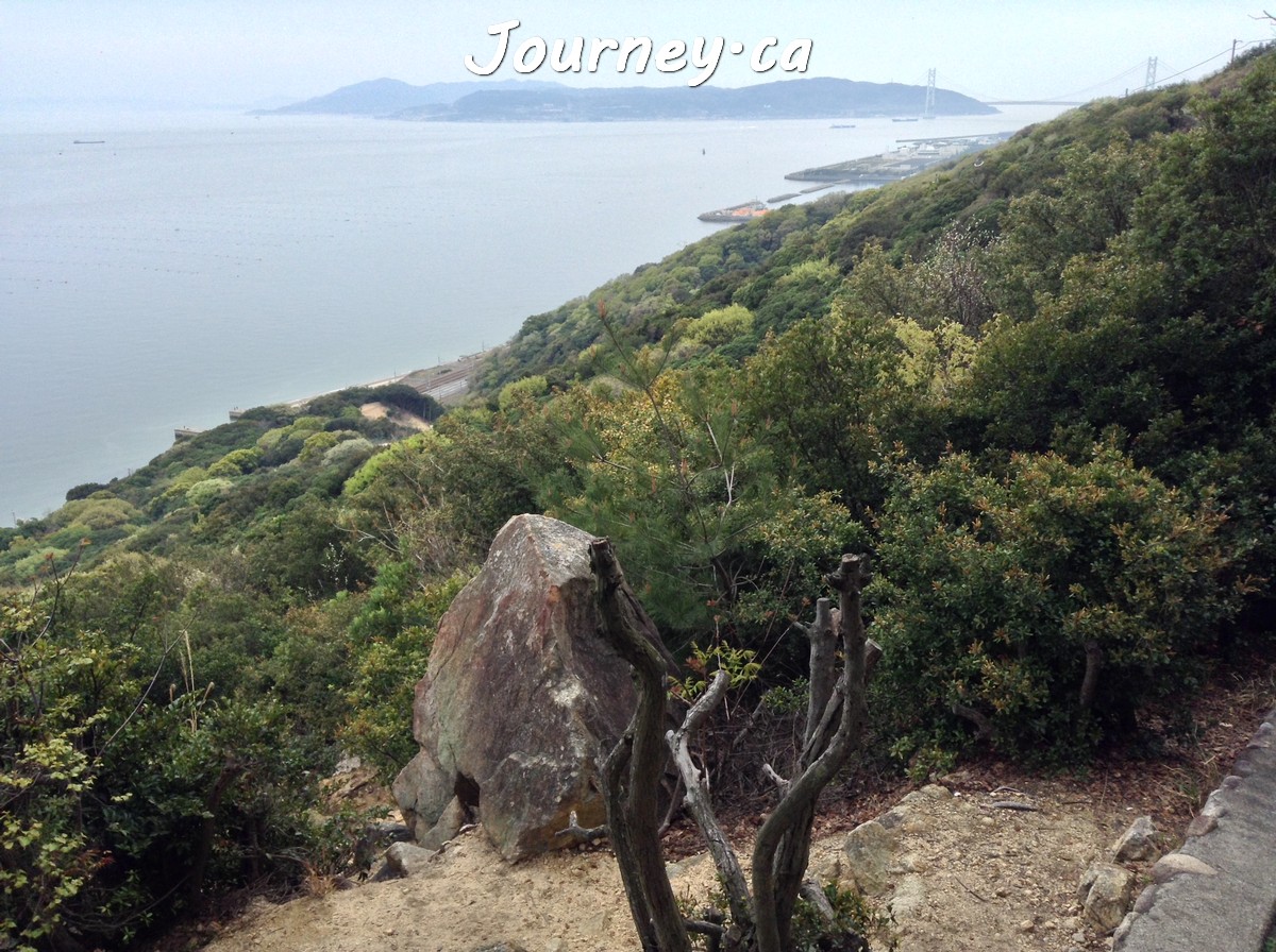 須磨浦公園-眺望明石大橋