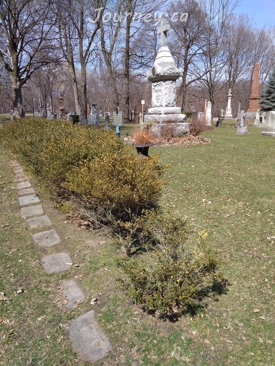 The St. George's Society of Toronto, St. James Cemetery, Toronto