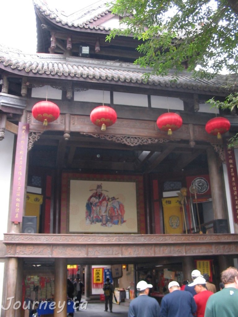 Chinese opera pavilion