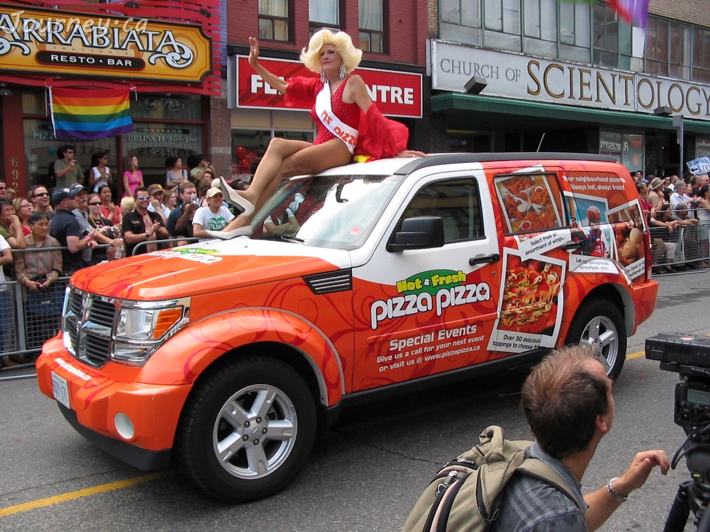 Pizza Pizza at Toronto Pride Parade