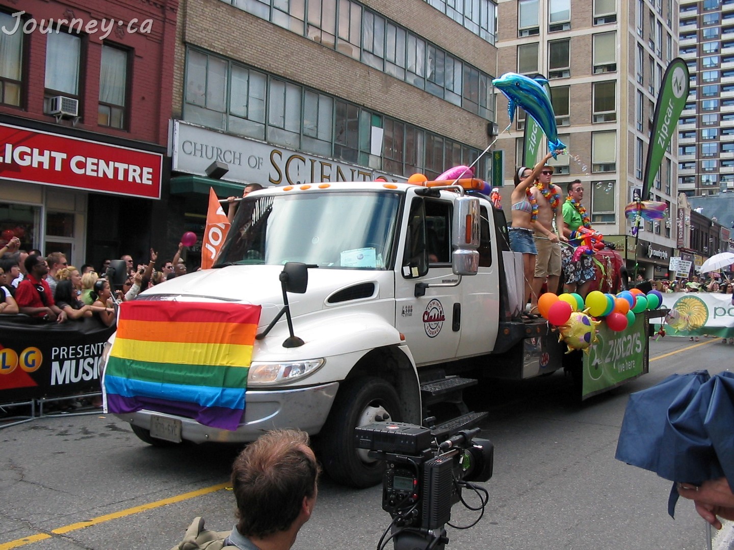 Zipcar at Toronto Pride Parade