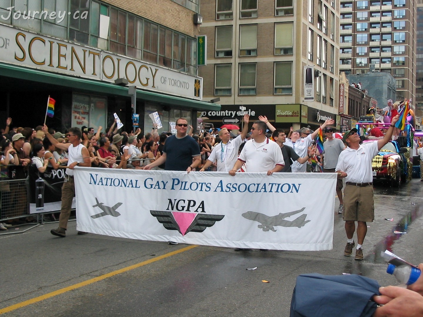 National Gay Pilot Association at Toronto Pride Parade