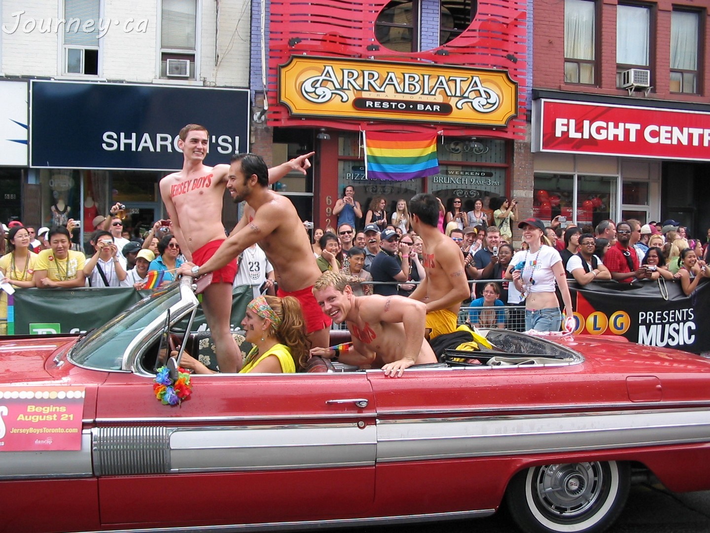 Jersey Boys at Toronto Pride Parade