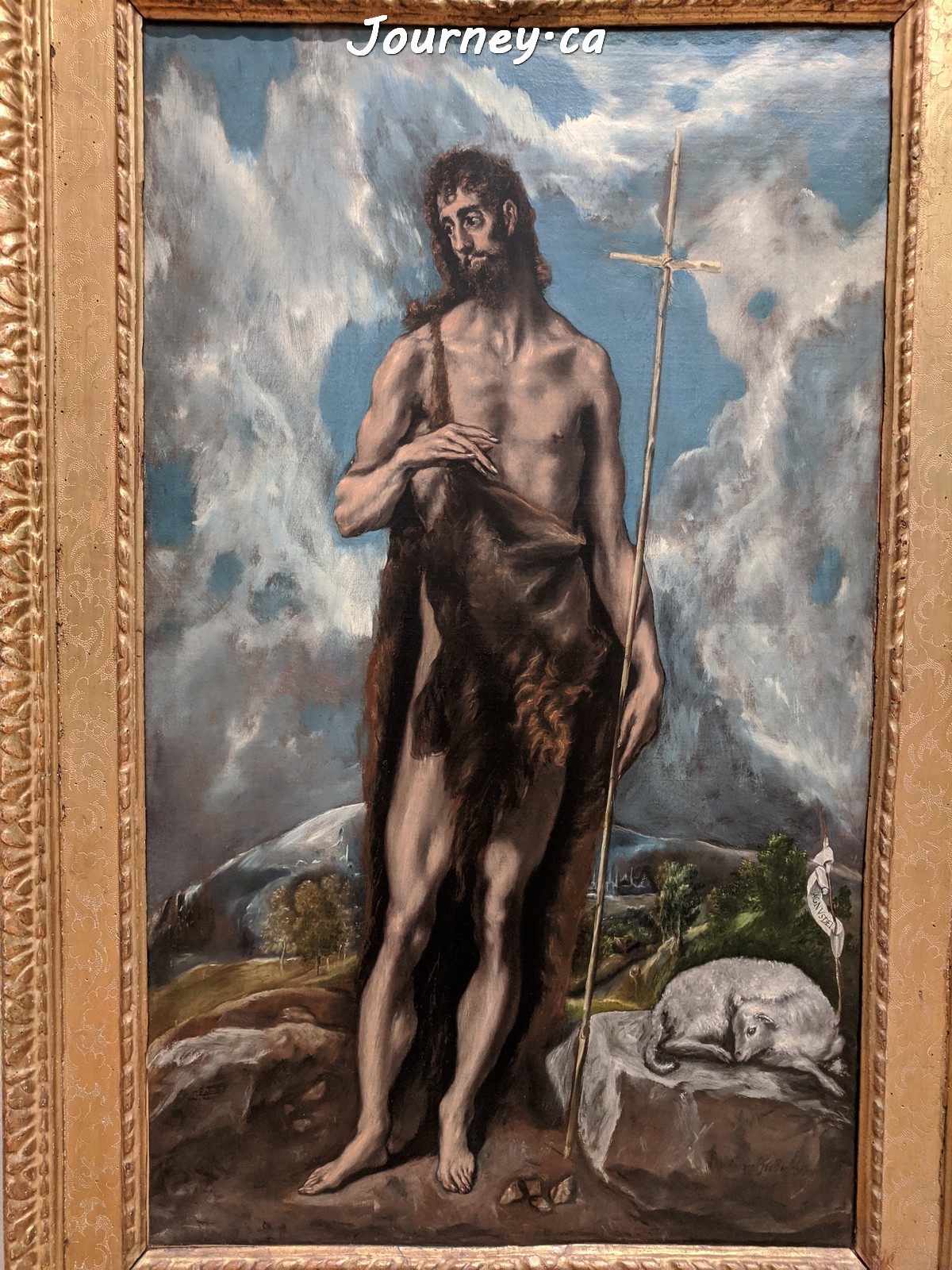 St. John the Baptist  by El Greco
