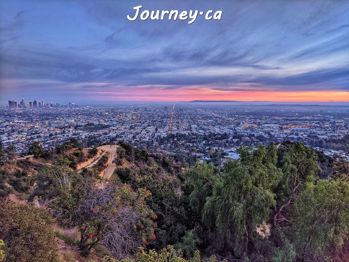 洛杉矶落日美景