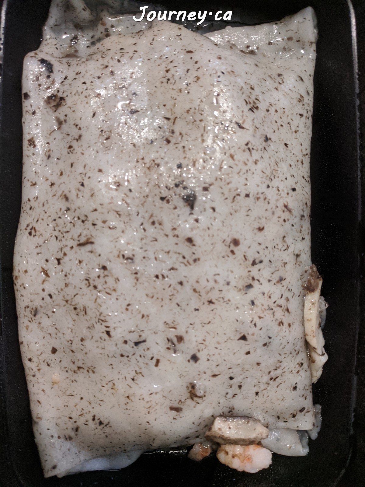 黑松露鲜虾皇子菇肠粉